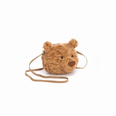 Jellycat Bartholomew Bear Bag Australia | 514697YVI